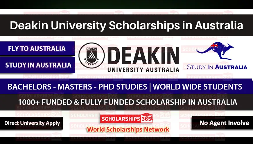 Deakin University Scholarships 2024-2025 in Australia - Fully Funded