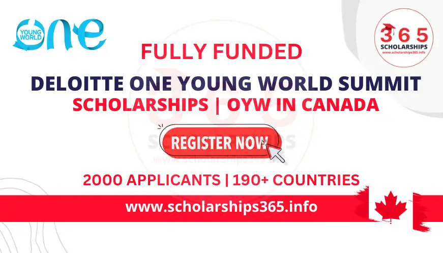 Deloitte | One Young World | Scholarship 2024 in Canada | Fully Funded