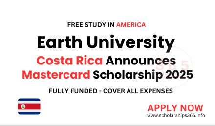 Earth University Costa Rica, Mastercard Scholarships 2025