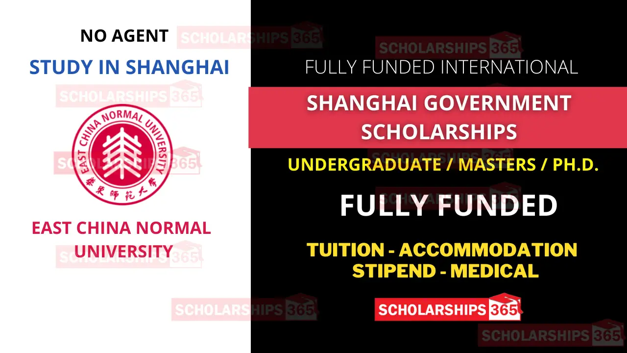 East China Normal University Shanghai Government Scholarship 2023 - Fully Funded