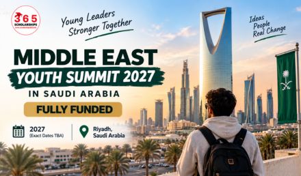 Middle East Youth Summit 2027 in Saudi Arabia (Fully Funded)