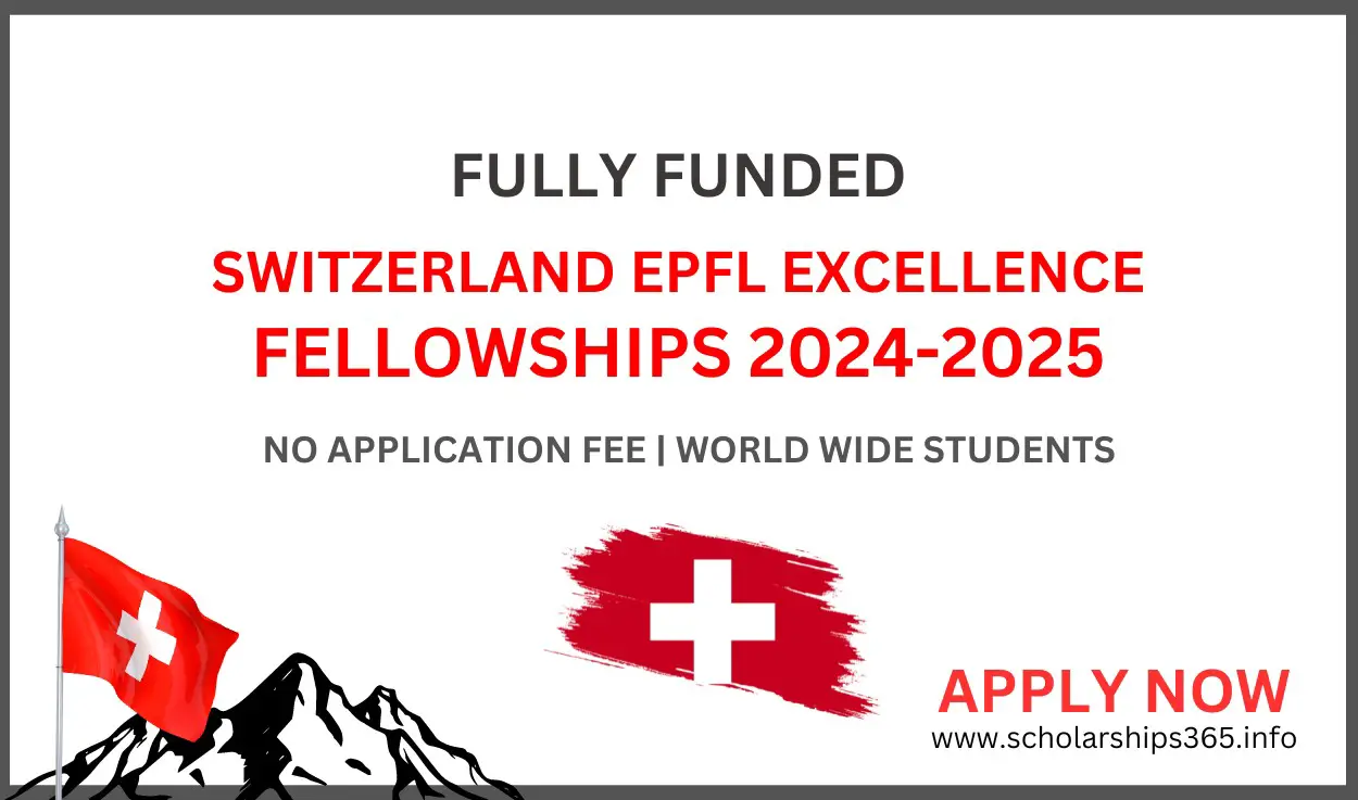 EPFL Excellence Fellowships 2024 in Switzerland | Fully Funded