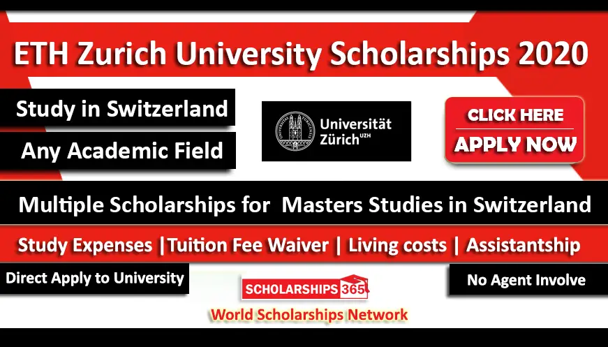 eth zurich scholarships for international students