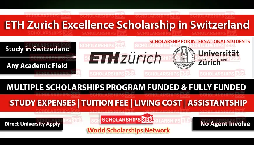 excellence scholarship eth zurich