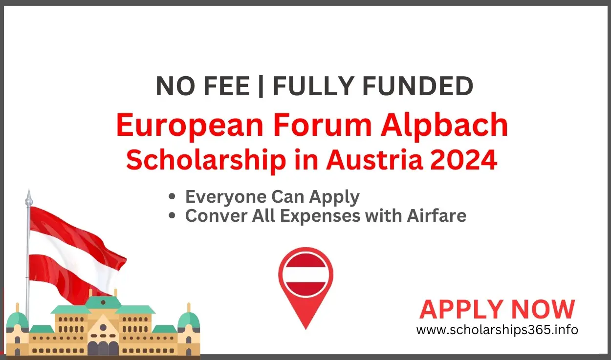 European Forum Alpbach Scholarship in Austria 2024 | Fully Funded Conference