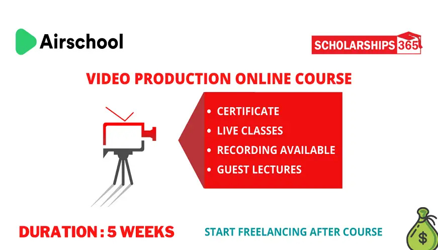 Expert Video Production Online Course with Certificate - Airschool