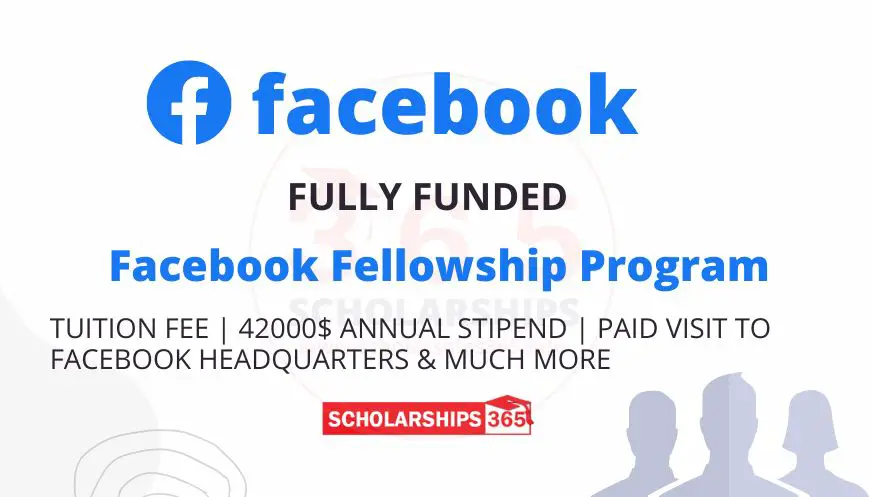 Facebook Fellowship Program 2023 - Fully Funded Fellowship