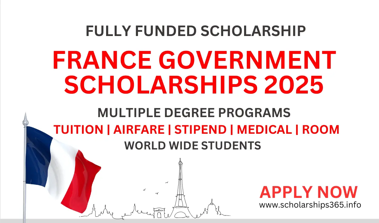 France Government Scholarships 2025 [Fully Funded Scholarship]