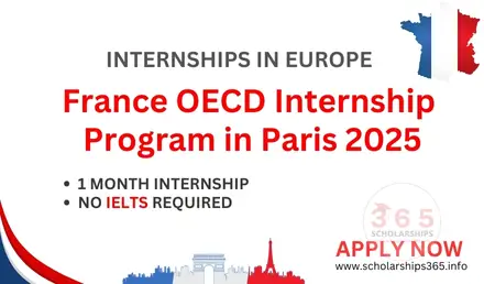 France OECD Internship in Paris 2025 | Paid Internship