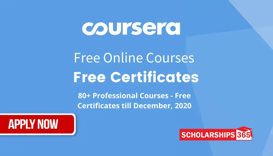 Coursera Free Online Courses With Free Certificates 80 Courses