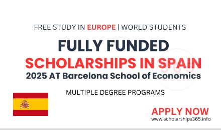 Apply for Fully Funded Scholarships in Spain, Europe 2025