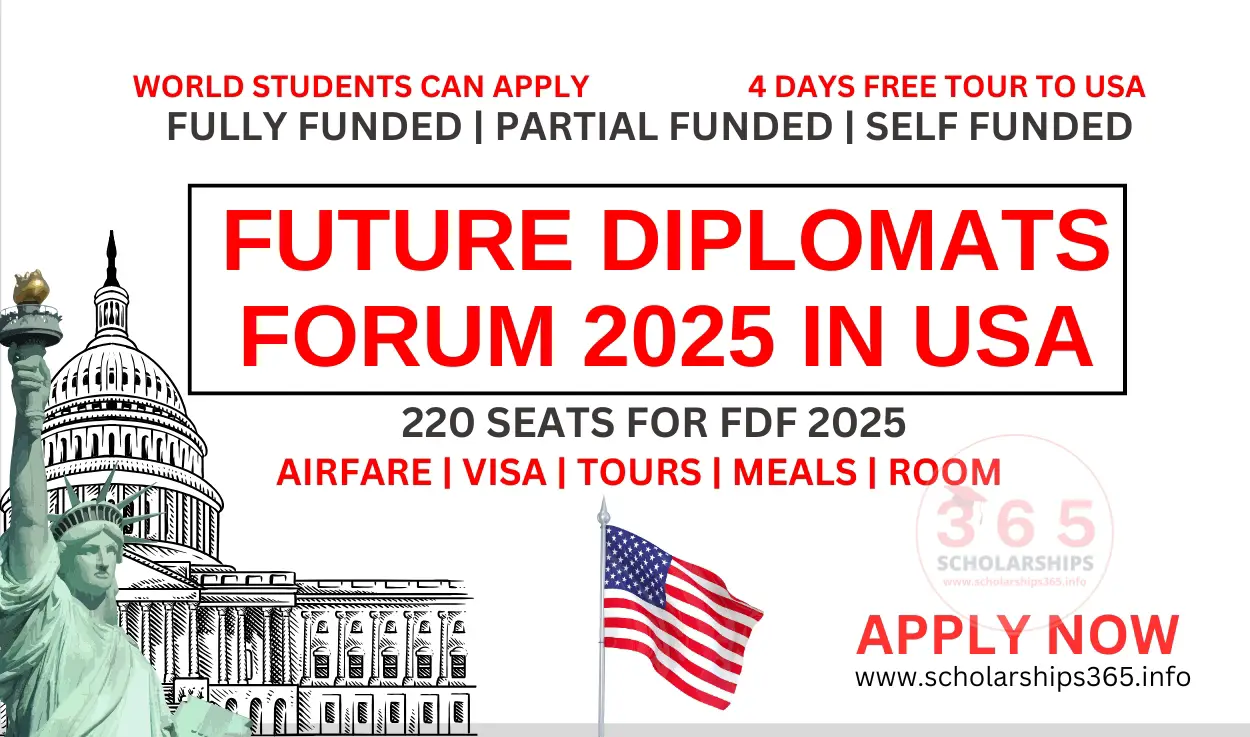 Future Diplomats Forum 2025 in USA (Fully Funded Conference) | FDF 2025