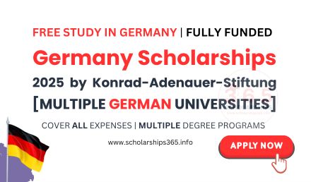 Germany Scholarships [Konrad-Adenauer-Stiftung Scholarships]