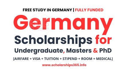 Germany Scholarships 2027 for Undergraduate, Masters & PhD
