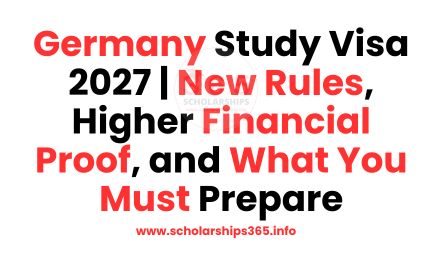 Germany Study Visa 2027 | Rules, Financial Proof & Documents