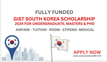 GIST South Korea Scholarship 2024 | Fully Funded Scholarship