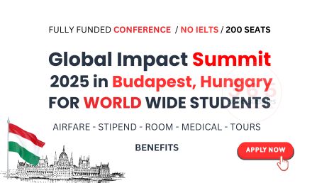 Global Impact Summit 2025 in Budapest, Hungary, Fully Funded