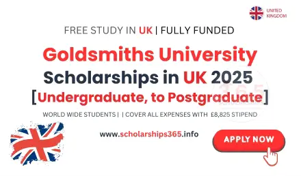 Goldsmiths University Scholarships in UK 2025 [Fully Funded]