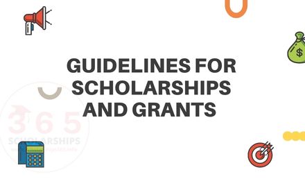 Guidelines for Scholarships and Grants - Step by Step Guide