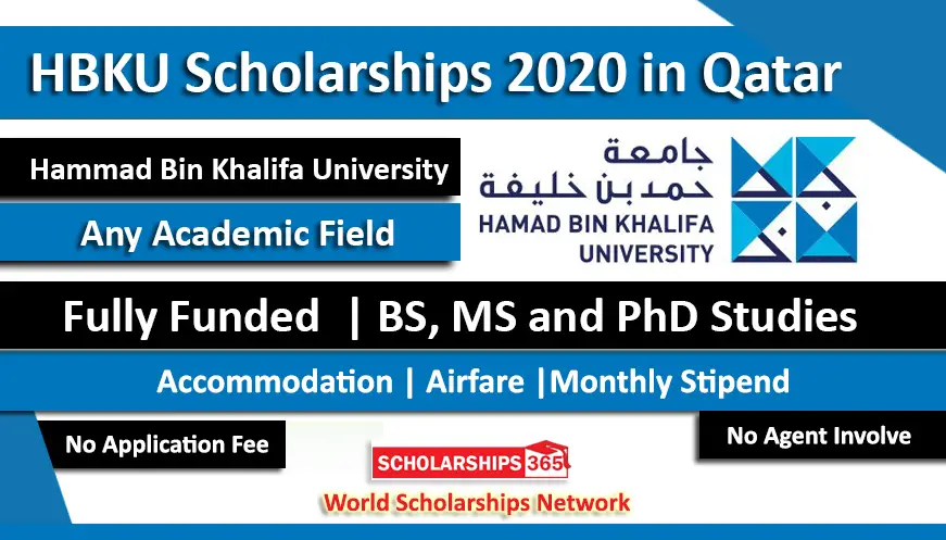 Hammad Bin Khalifa University Scholarship 2020 in Qatar - Fully Funded