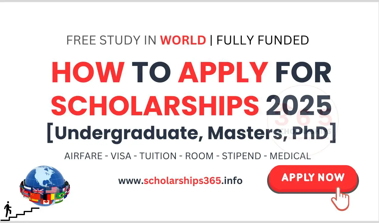 How to Apply for Scholarships 2025 [Undergraduate, Masters, PhD]