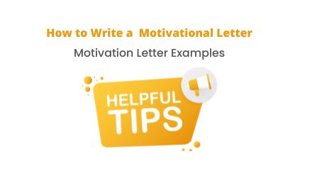 How to Write a Motivation Letter | Motivation Letter Example