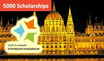 Stipendium Hungaricum Scholarship Programme 2019