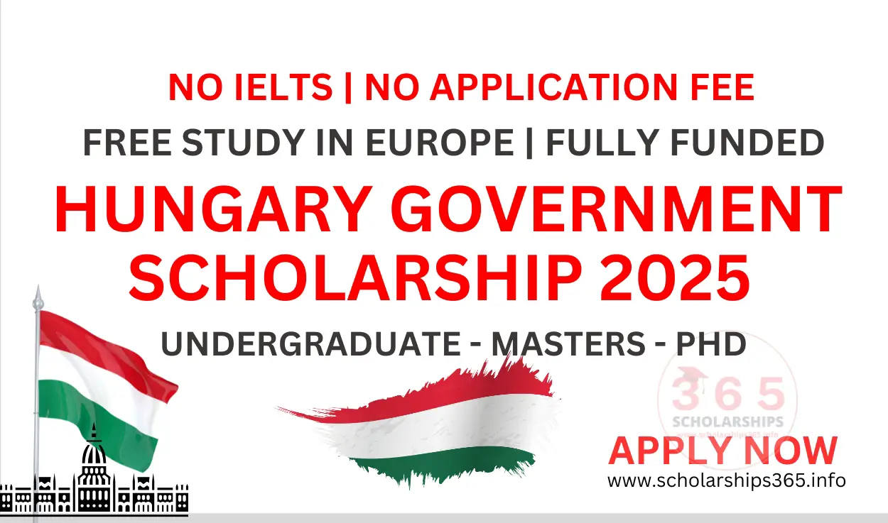 Hungary Government Scholarship 2025-2026 [Fully Funded Scholarships]