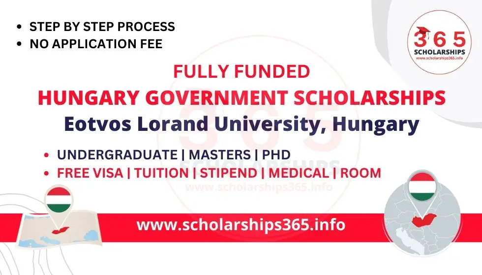 Hungary Government Scholarship 2024 | Eotvos Lorand University | Fully Funded