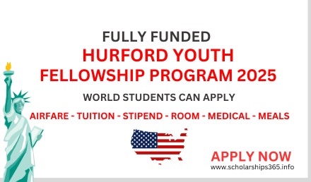 Hurford Youth Fellowship Program 2025 in USA | [Fully Funded Fellowship]