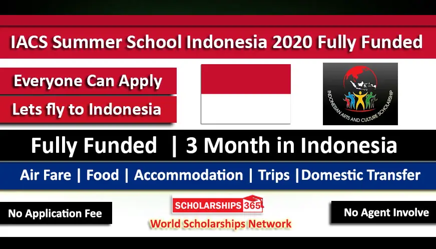 IACS Summer Camp Indonesia 2020 Youth Summer Camp - Fully Funded - Summer Schools 2020