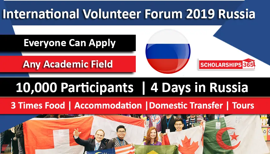 International Volunteer Forum Russia 2019 - Funded  10,000 Volunteers