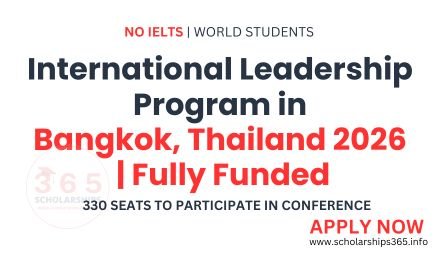 International Leadership Program, Bangkok Thailand 2026