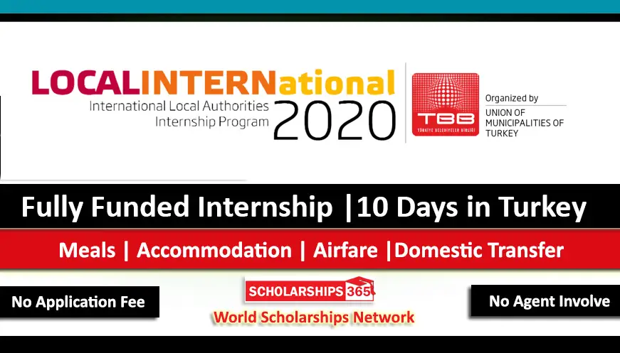 International Summer Internship 2020 in Turkey - Fully Funded
