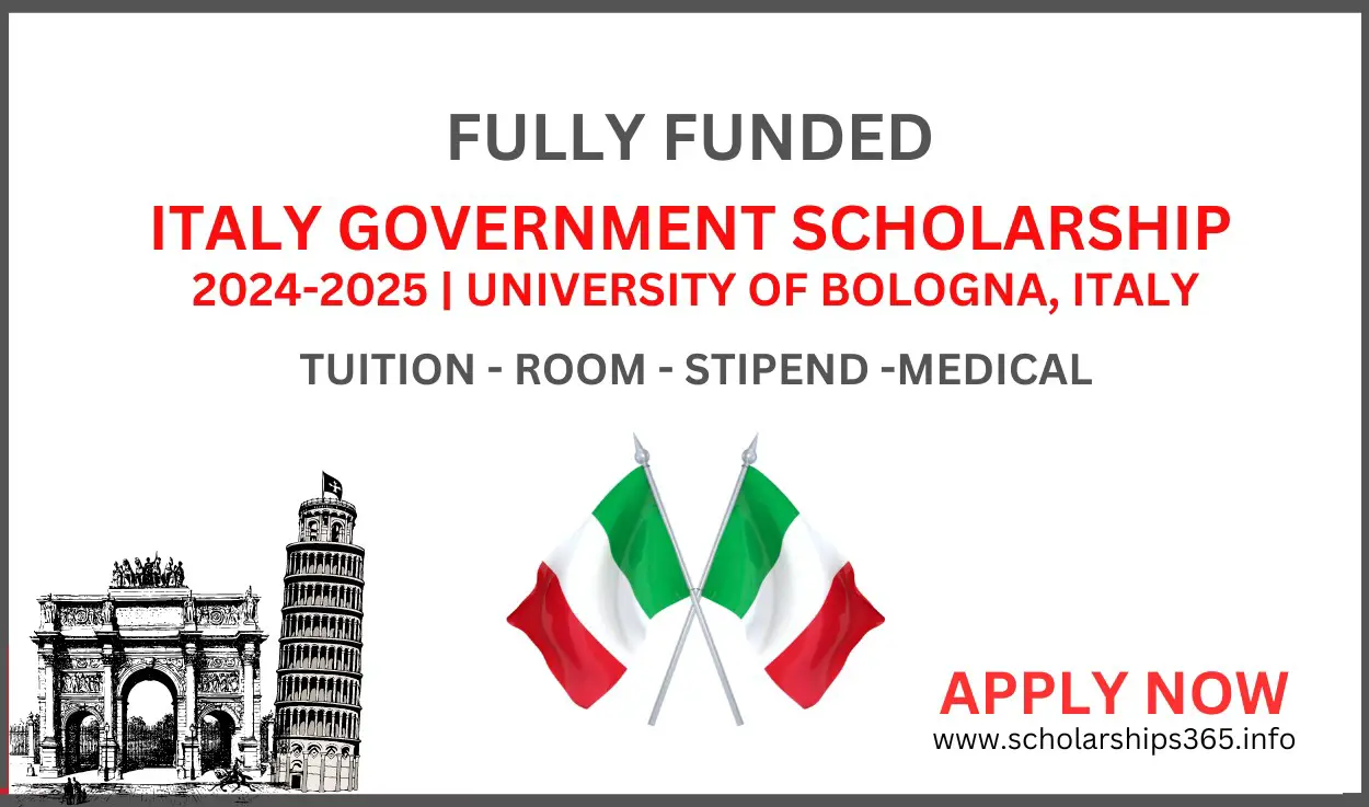 Italy Government Scholarship 2024-2025 [Fully Funded Scholarship] | University of Bologna, Italy