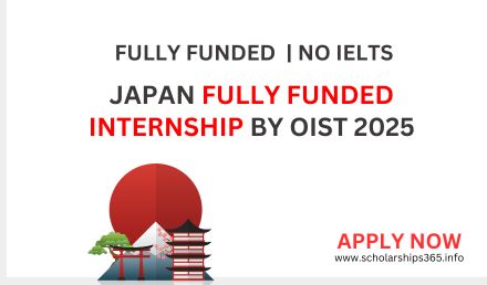Japan Fully Funded OIST Internship Program 2025 in Japan