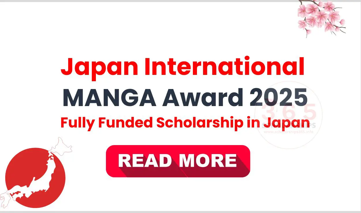 Japan International MANGA Award 2025 | Fully Funded Scholarship in Japan