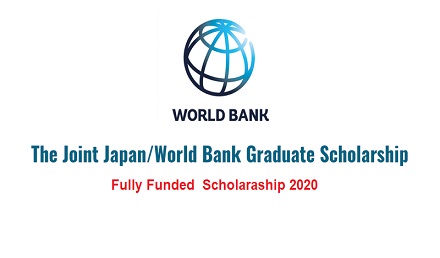 Joint Japan World Bank Scholarship 2020-2021 - Fully Funded