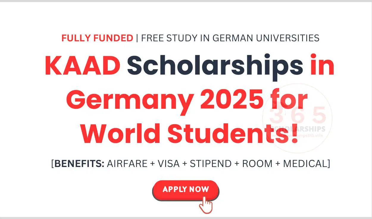 KAAD Scholarships in Germany 2025-2026 [Fully Funded]
