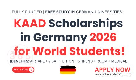 KAAD Scholarships in Germany 2026-2027 [Fully Funded]