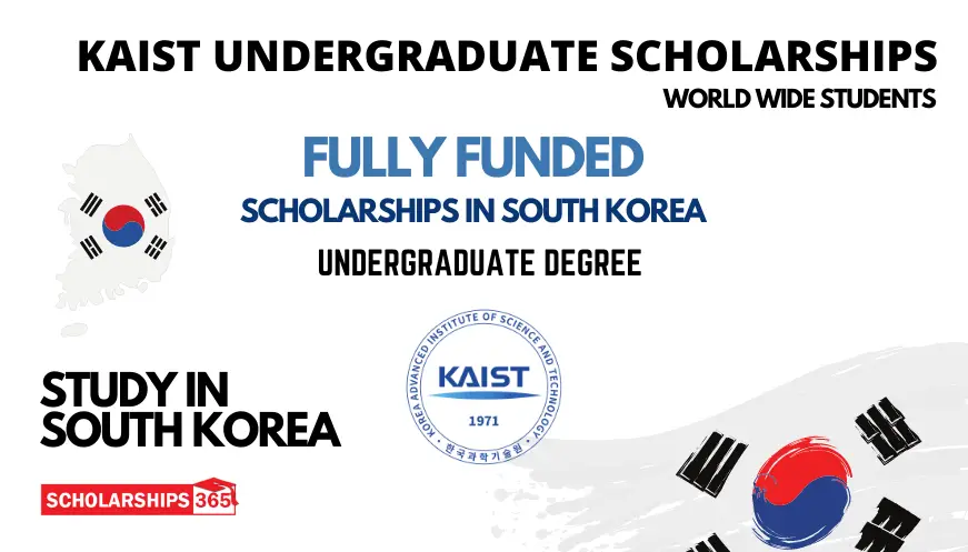 KAIST Undergraduate Scholarship 2023 South Korea - Fully Funded