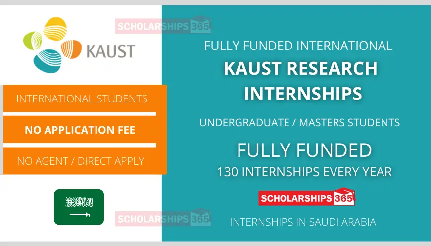  KAUST VSRP Internship Program 2022 in Saudi Arabia Fully Funded 