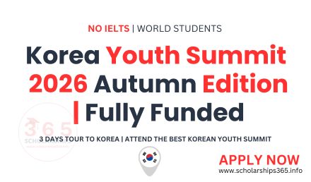 Korea Youth Summit 2026 Autumn Edition | Fully Funded