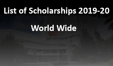 Fully Funded Scholarships 2019-20 Still Open