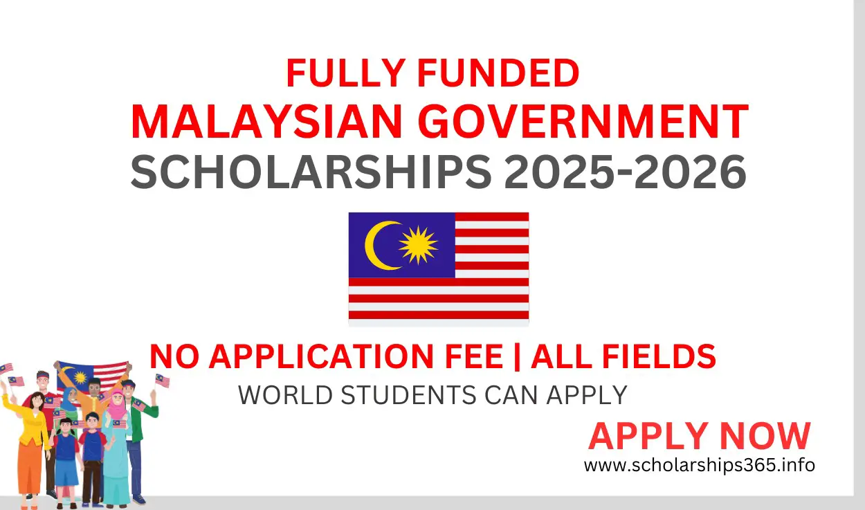 Malaysian Government Scholarships 2025-2026 | Fully Funded Scholarships 2025