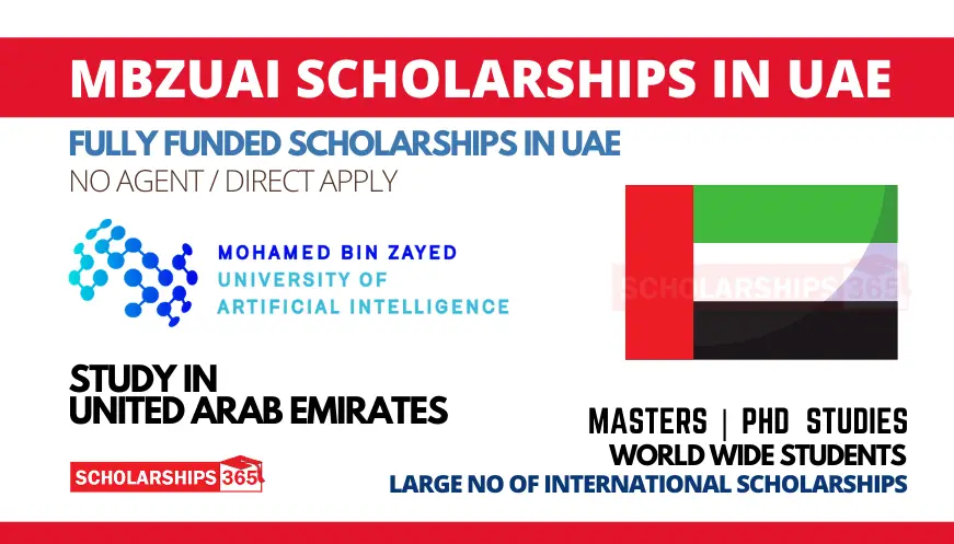 MBZUAI Scholarship in UAE 2024 | Full Funded Scholarships