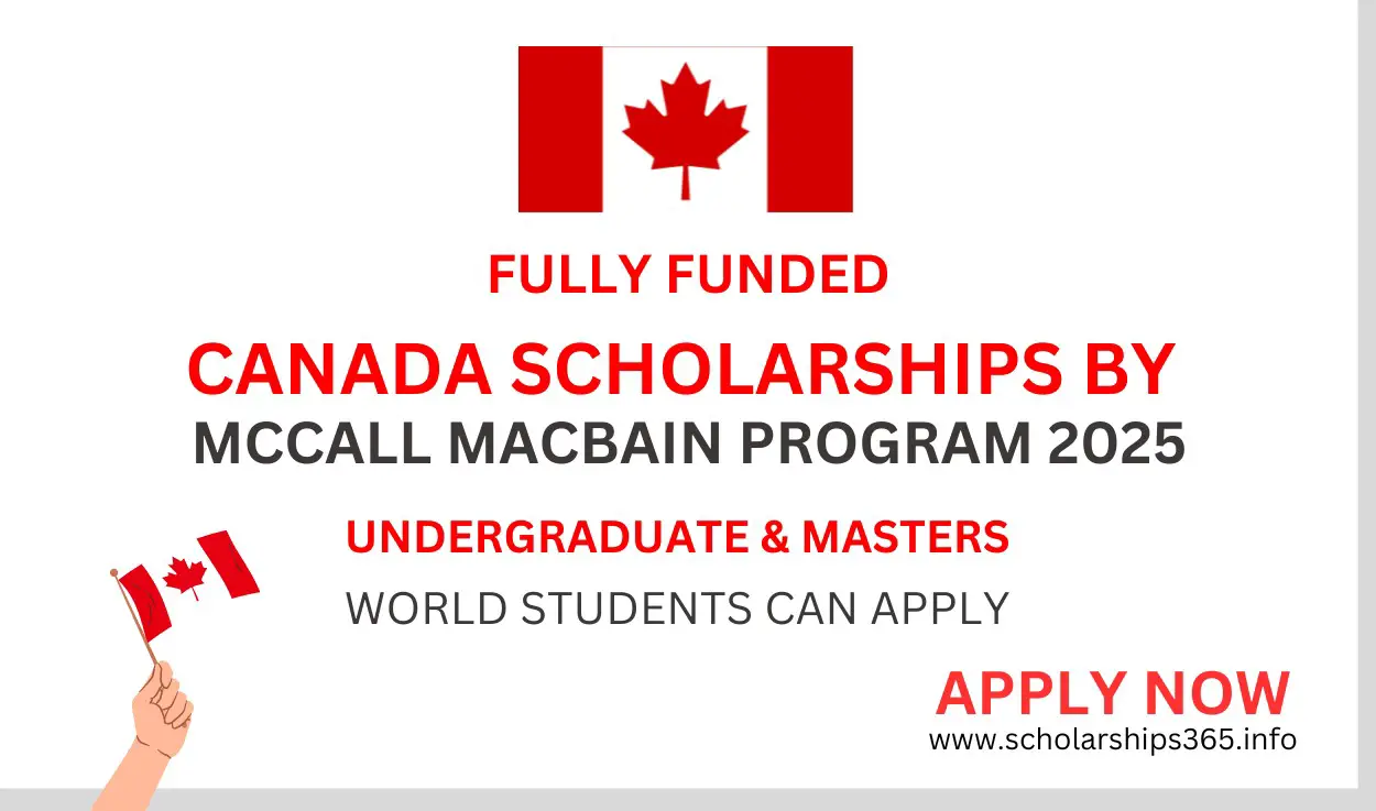 McCall MacBain Scholarship in Canada 2025 | Full Funded Scholarships