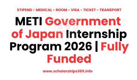 METI Government of Japan Internship 2026 | Fully Funded