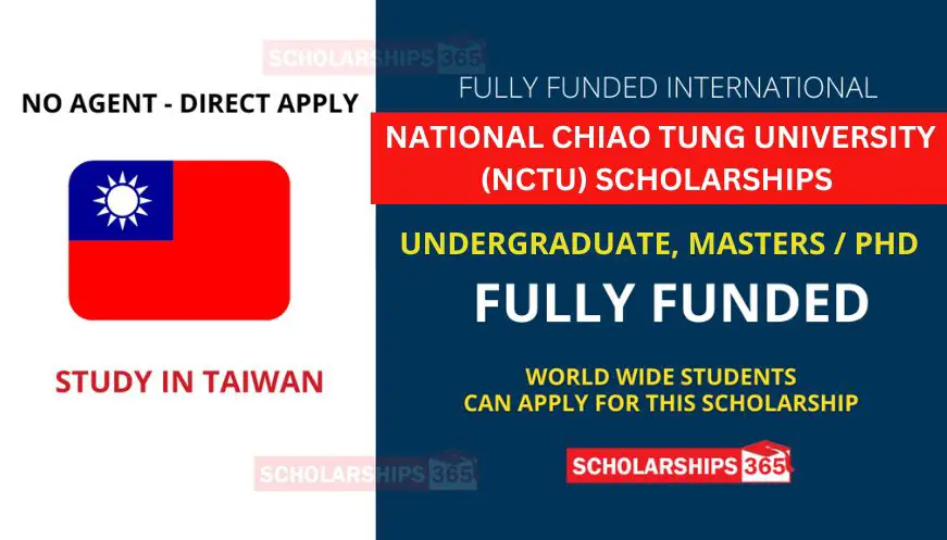 National Chiao Tung University Scholarships 2023 (NCTU Scholarships) | Fully Funded
