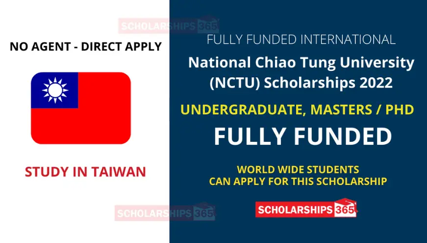 National Chiao Tung University (NCTU) Scholarships 2022 | Fully Funded